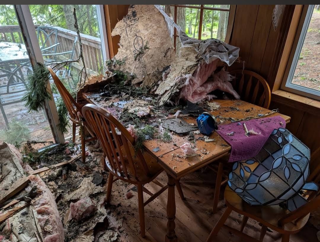 Storm Damage Cabin Rebuild photo 5