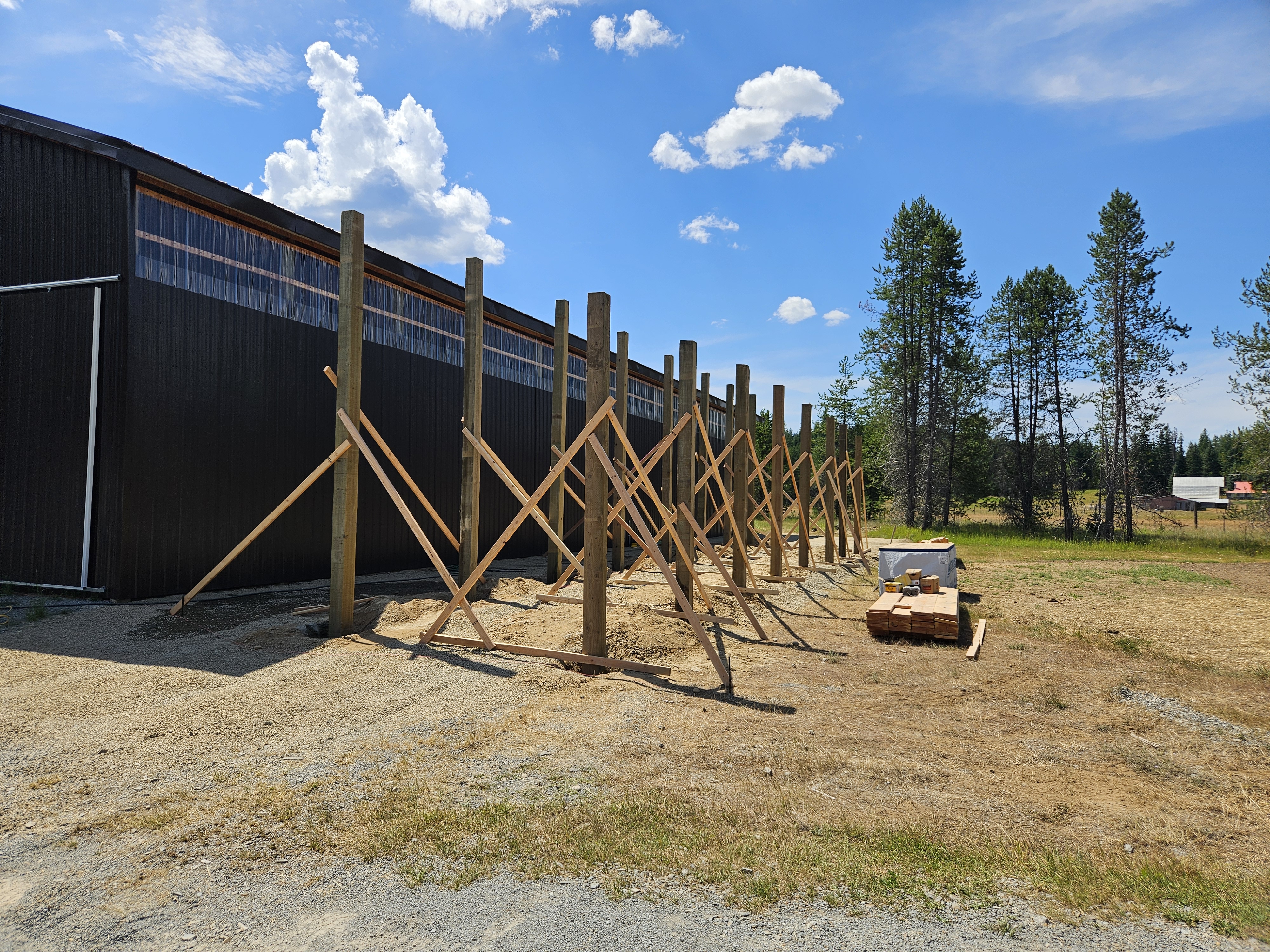 Pole Barn Extension photo 6