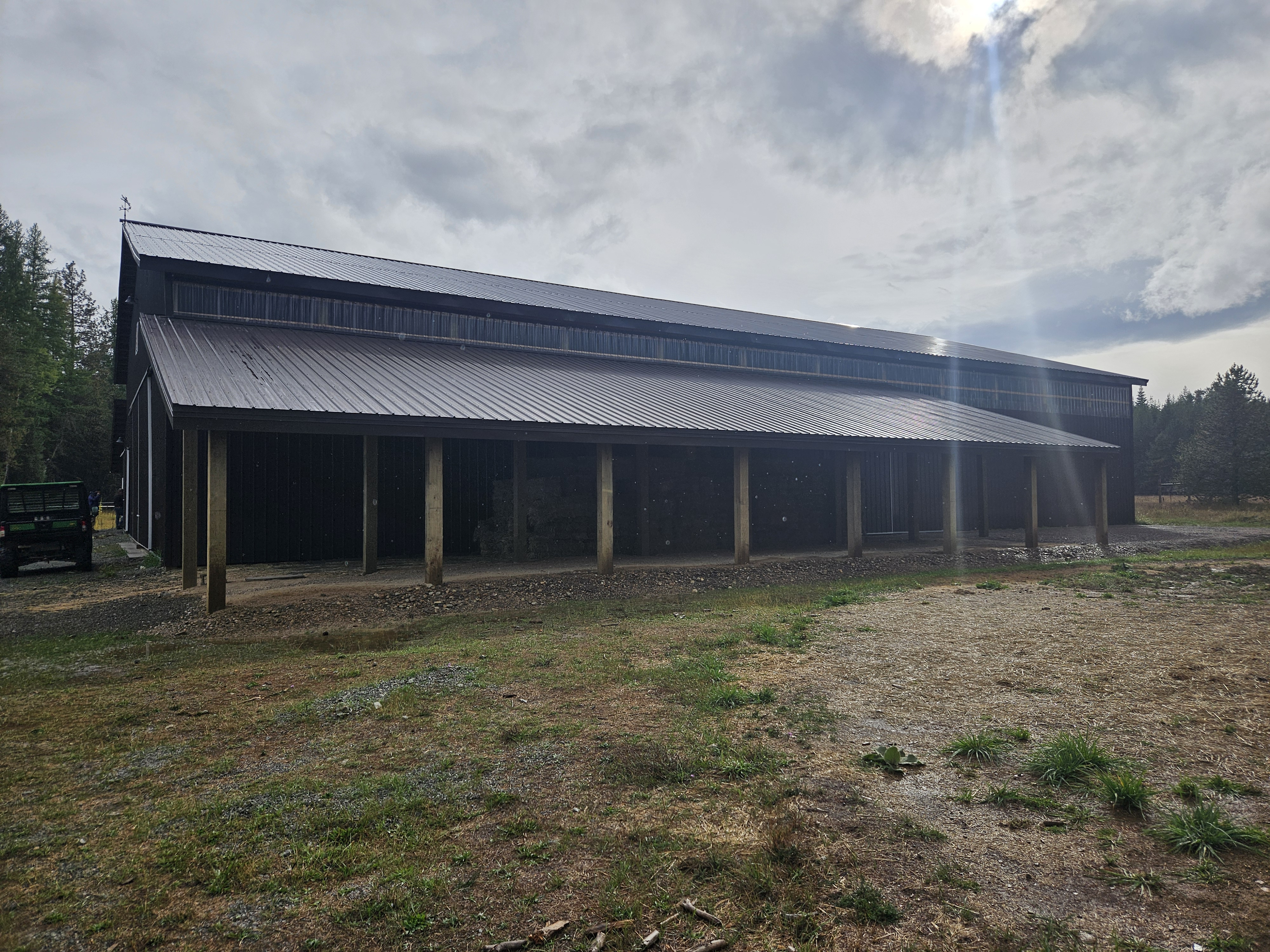 Pole Barn Extension photo 5